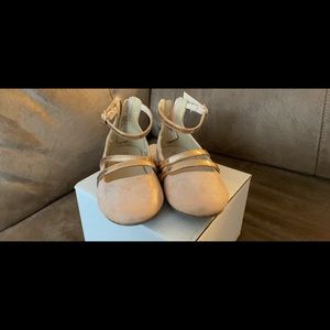 Pink w. Rose gold shimmer Sandals